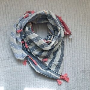 Mudd patchwork square scarf
